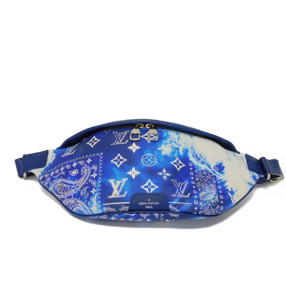 LOUIS VUITTON Body Bag Discovery Bum PM Blue Waist Pouch Virgil Abloh Monogra... - Picture 4 of 16
